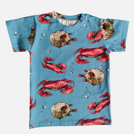 T-shirt I crab you - blue