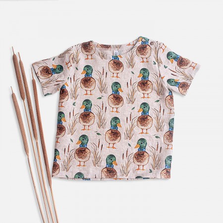 T-shirt Wings&Linen - Duck